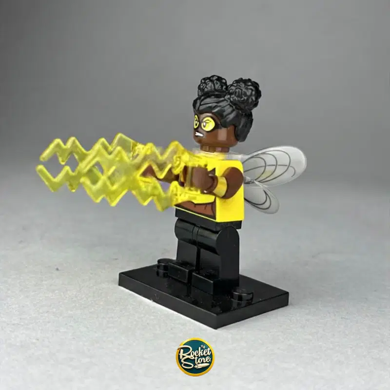 Minifigura LEGO DC Comics Bumblebee con Rayos