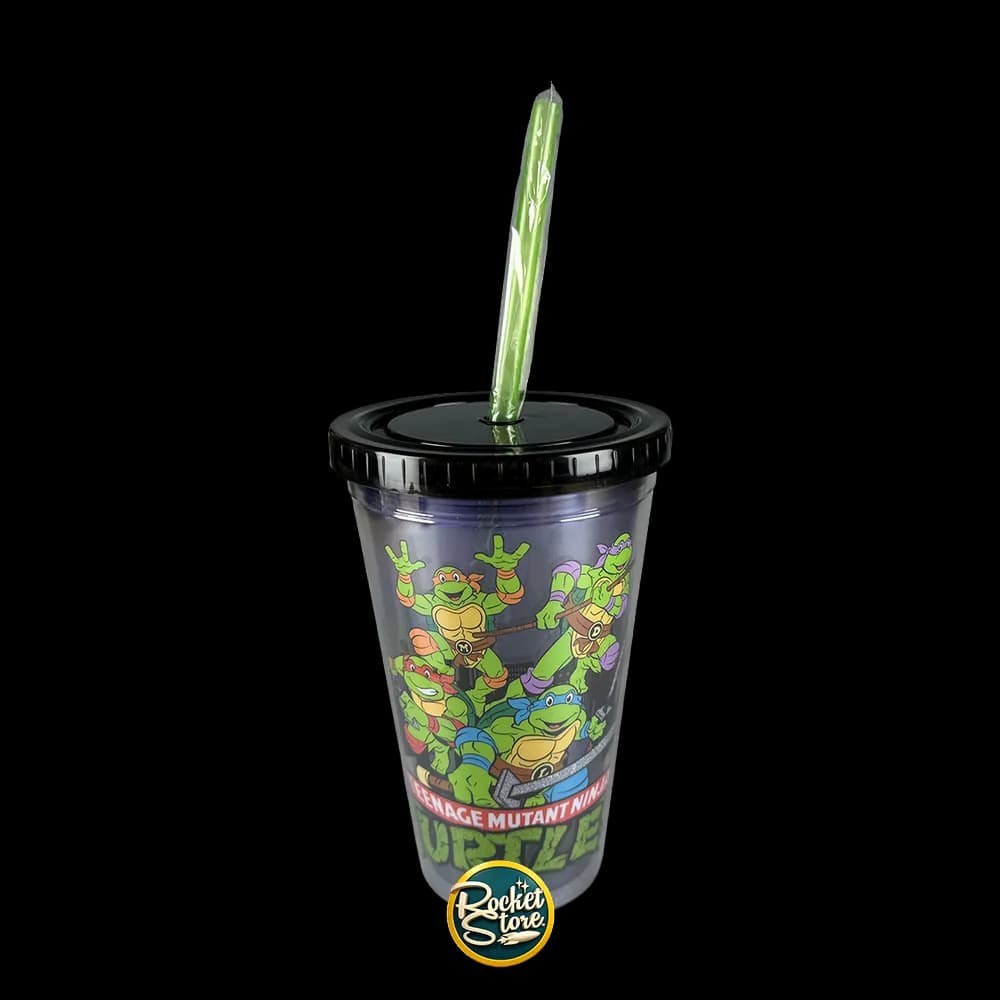 vaso pitillo tyortugas