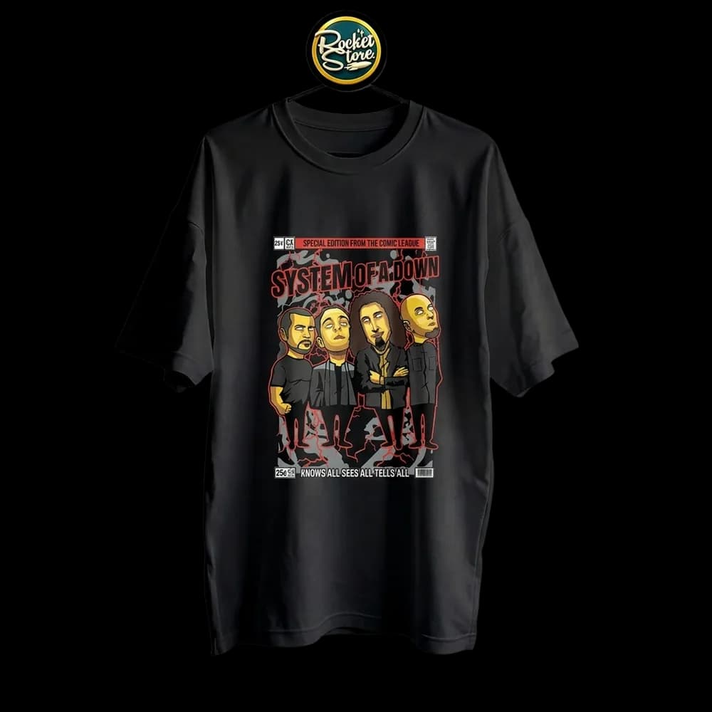 Camiseta System of a Down - Comic League Special Edition