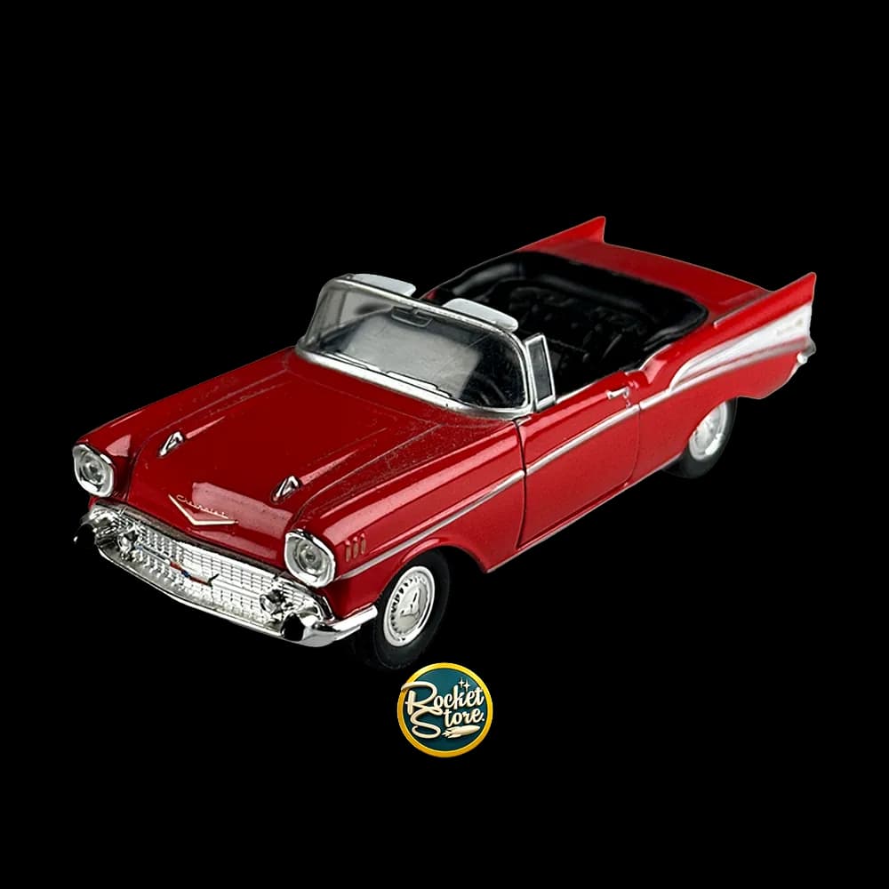 Chevrolet Bel Air Convertible Rojo Escala 1:32