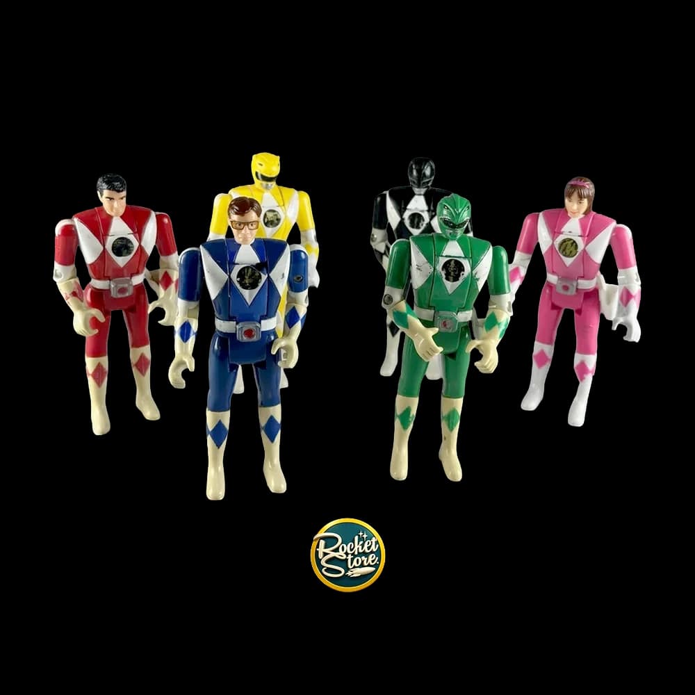 Set x6 Figuras Power Rangers 7"
