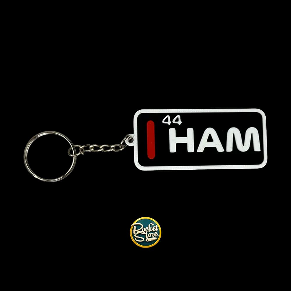 Llavero F1 - Lewis Hamilton (HAM) Ferrari