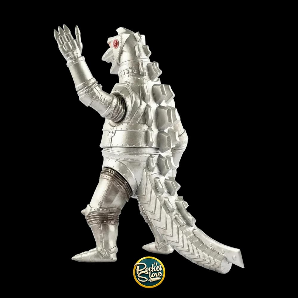 Figura Kaiju Mechagodzilla 1974 Plateado (7 Pulgadas)