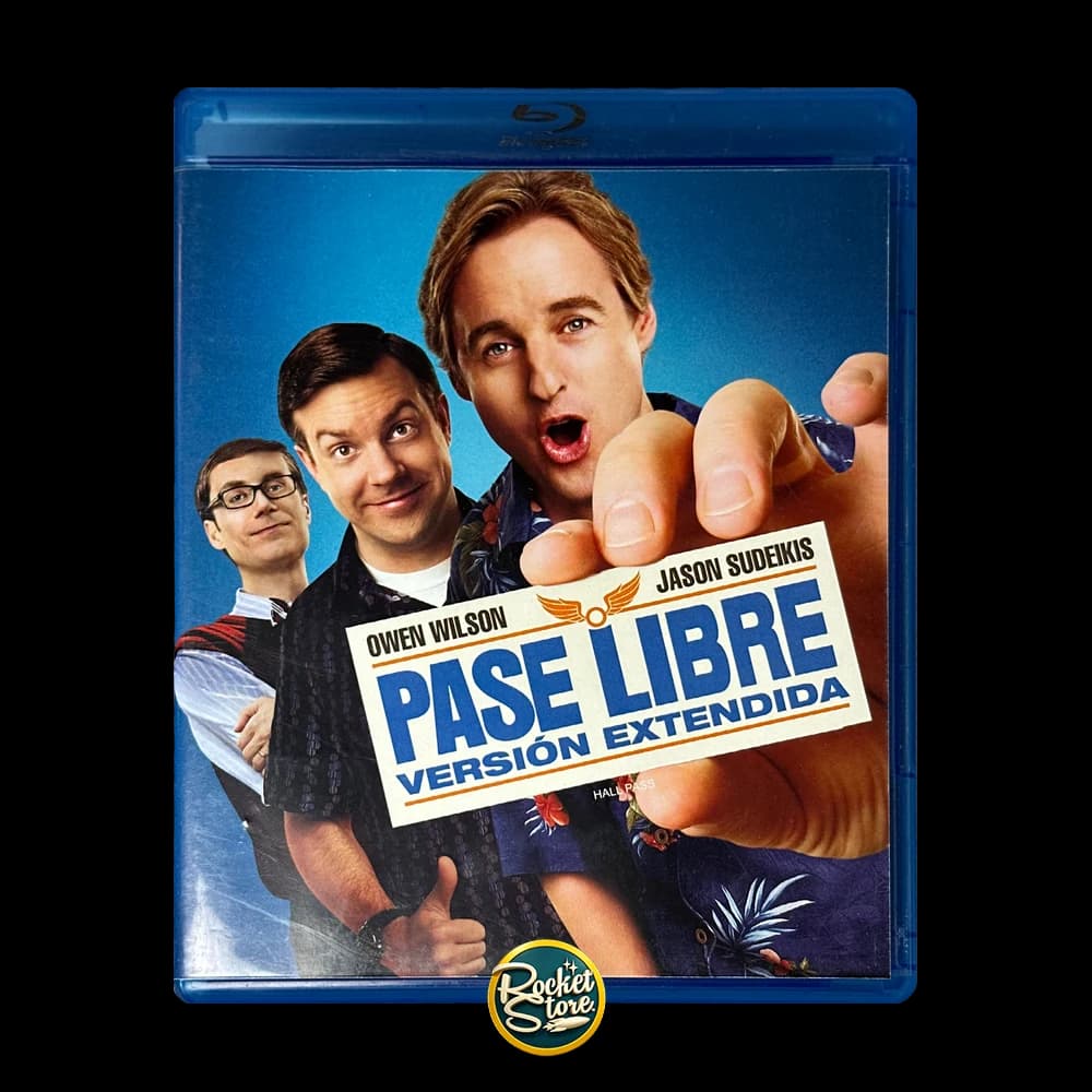 Blu-ray Pase Libre - Versión Extendida (Hall Pass) - portada