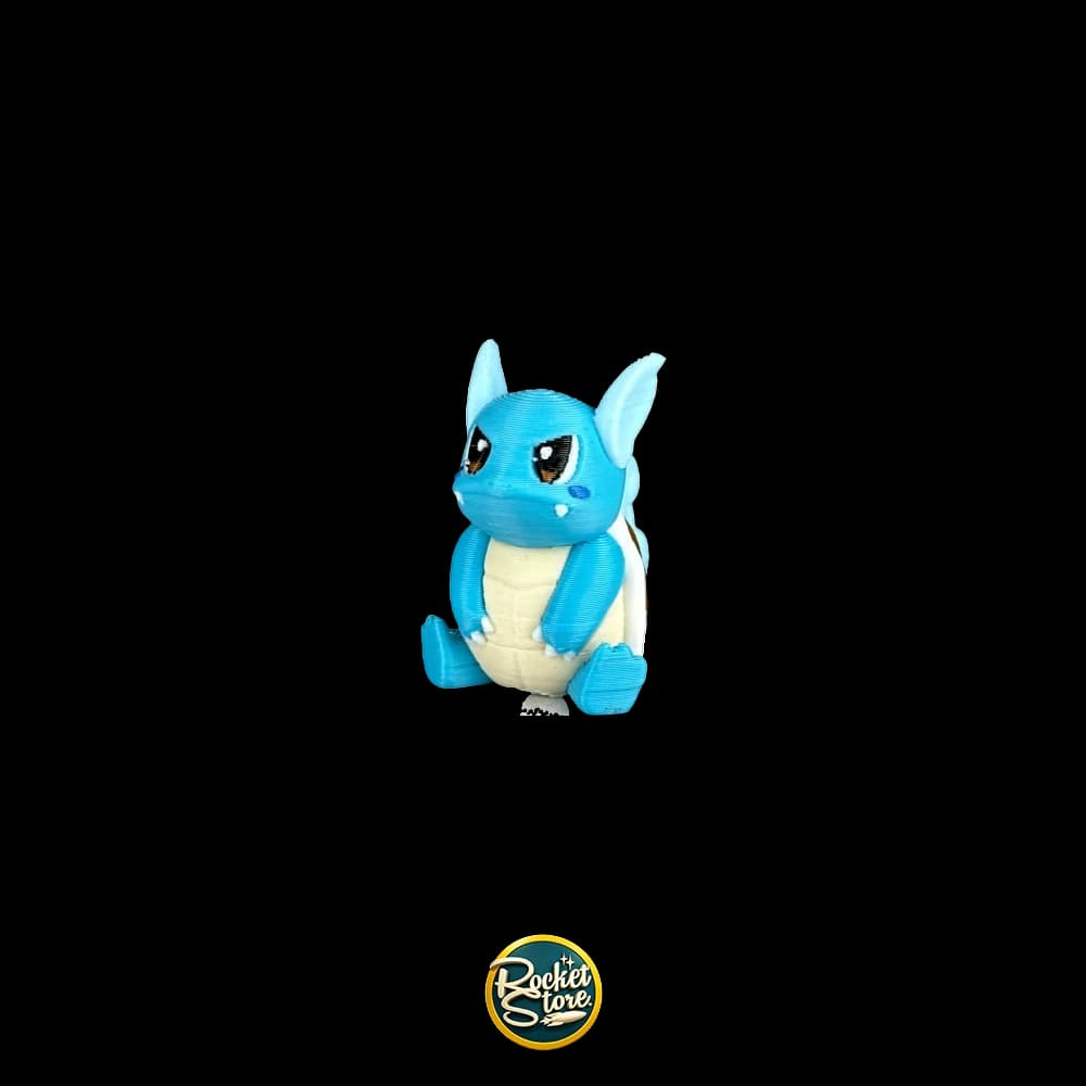 Figura Pokémon Wartortle #008 - Impresión 3D 2"