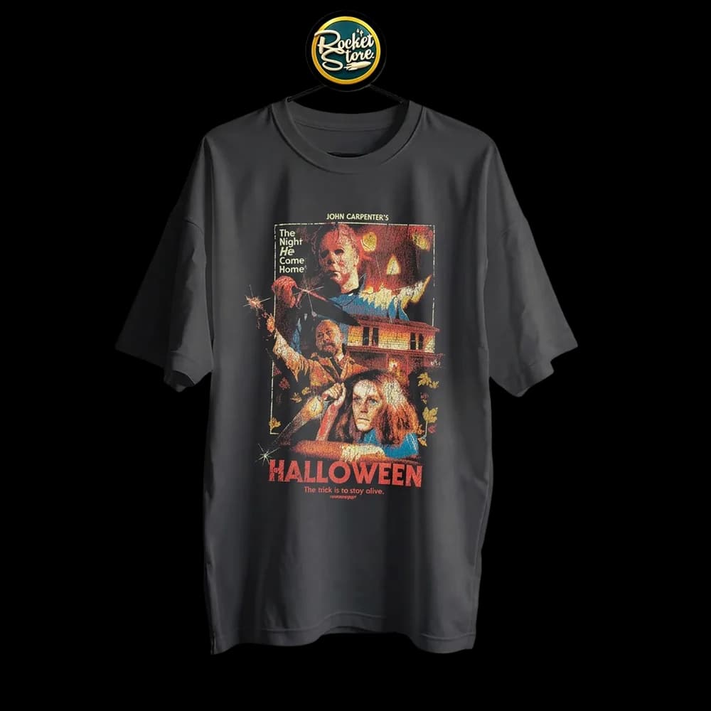 Camiseta Halloween - The Night He Came Home Michael Myers