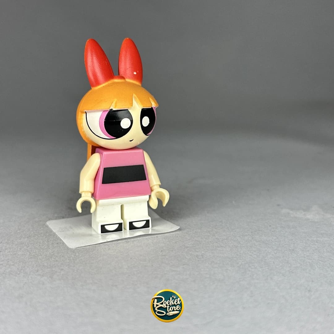Minifigura tipo LEGO Bombón Blossom Las Chicas Superpoderosas