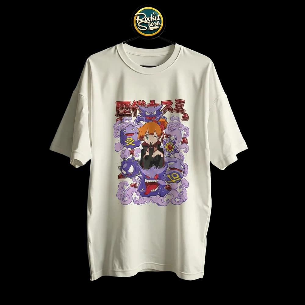 Camiseta Pokémon - Misty Gothic & Ghost Squad Marfil