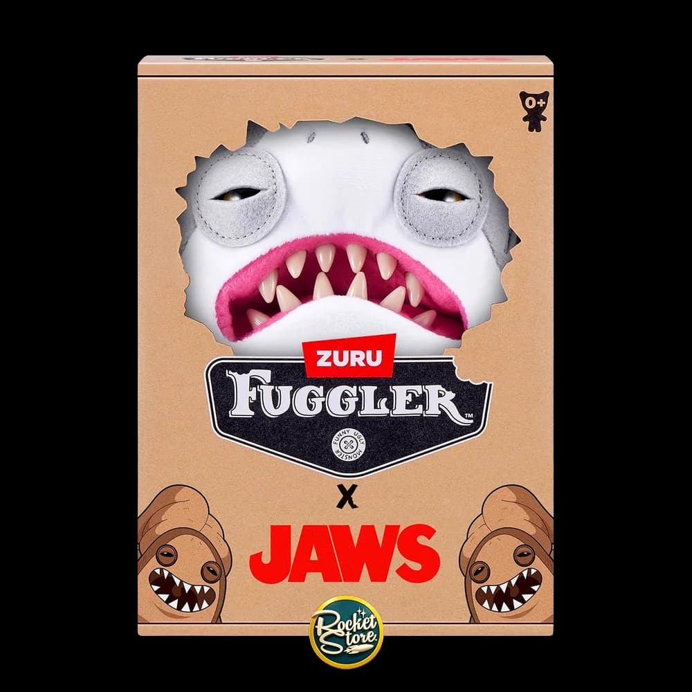 Peluche Fuggler x Jaws Tiburón con Dientes Humanos - ZURU