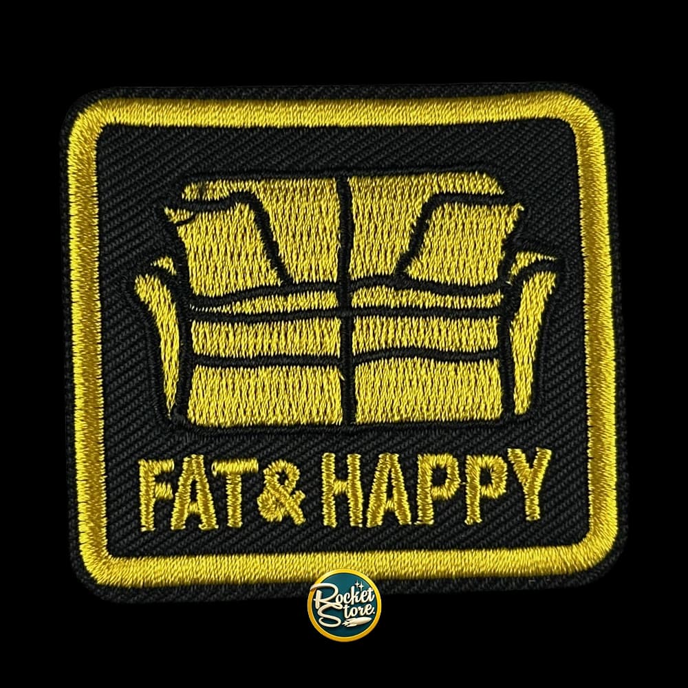 Parche Los Simpson - Sofá Fat & Happy