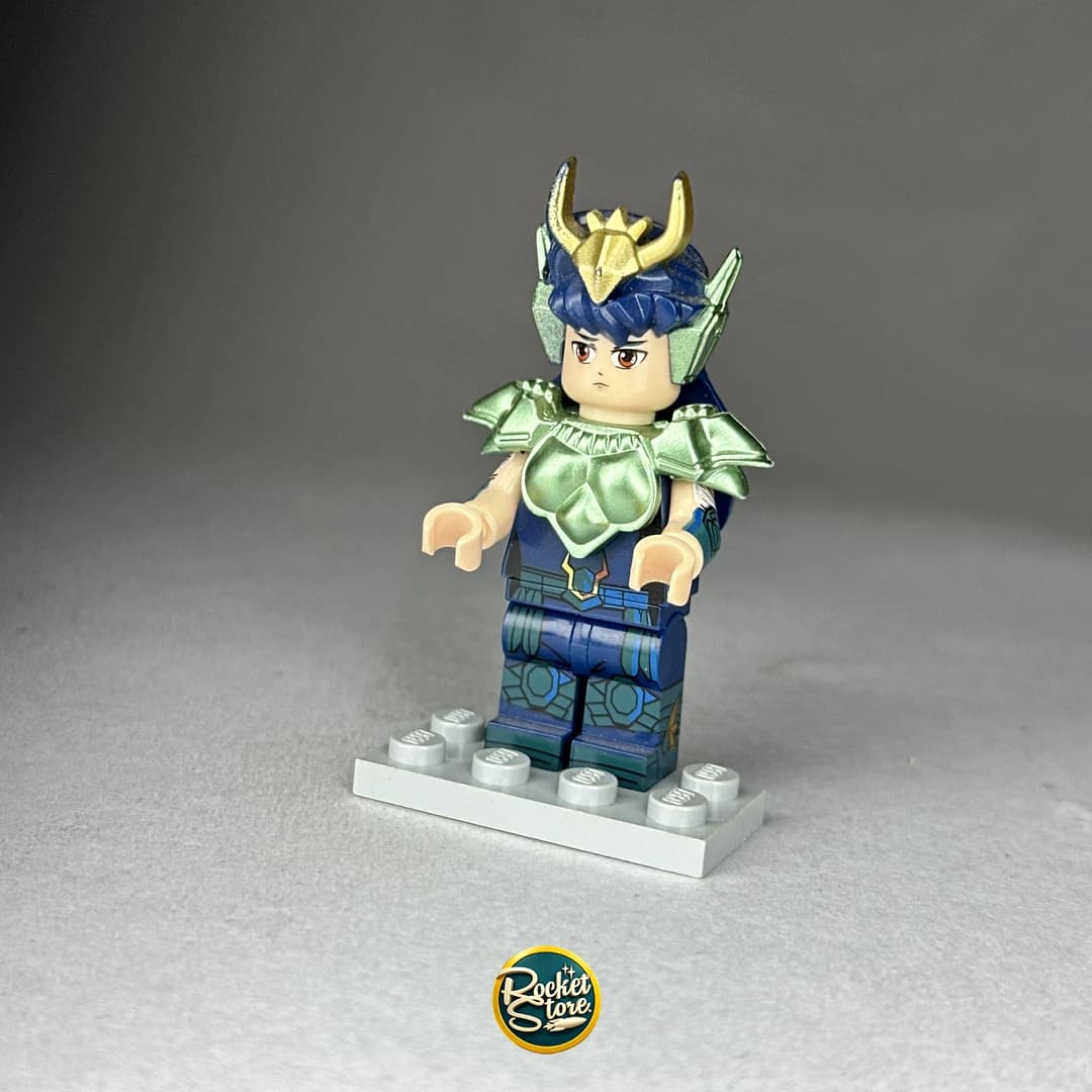 Minifigura tipo LEGO Saint Seiya Shiryu del Dragón