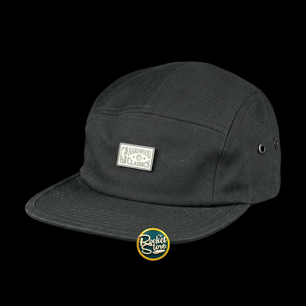Gorra 5 Paneles Camp Cap Urbana (Gris Oscuro / Visera Plana / Clip)
