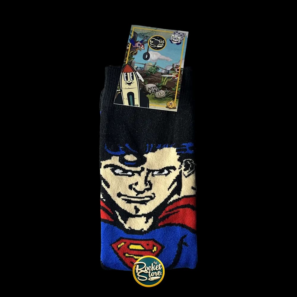 Medias Superman Escudo Clásico S