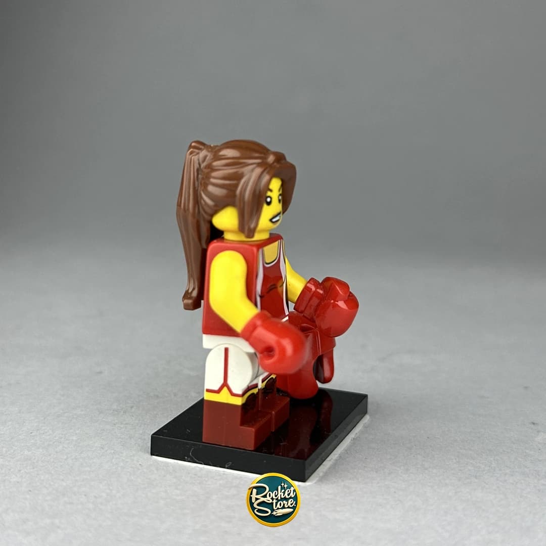 Minifigura LEGO Kickboxer Girl Serie 16