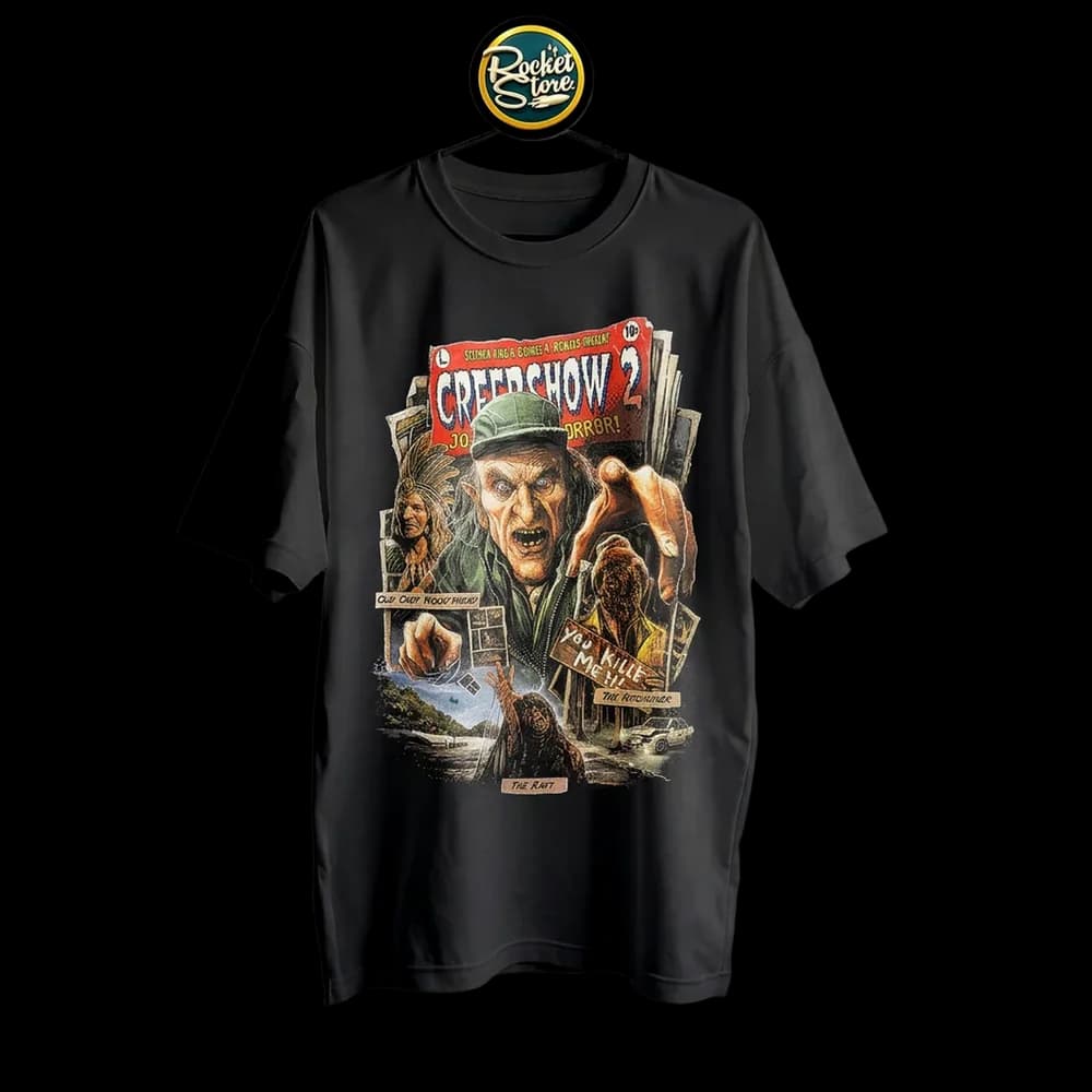 Camiseta Creepshow 2 - Stephen King & George A. Romero