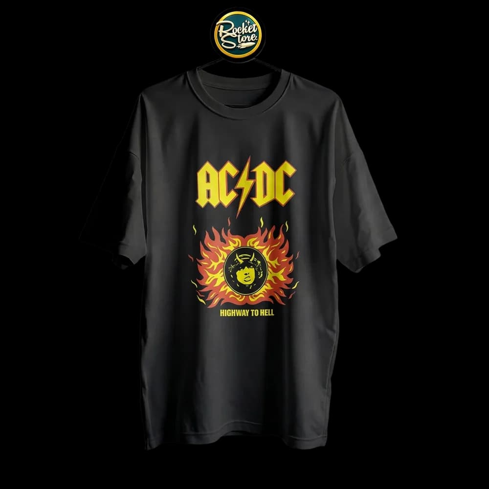 Camiseta AC/DC - Highway to Hell Angus Young