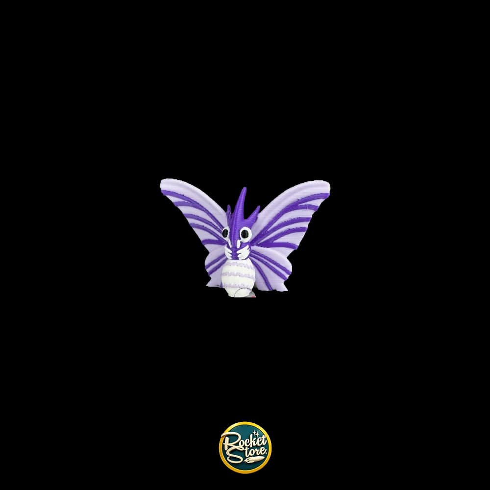 Figura Pokémon Venomoth #049 - Impresión 3D 2"