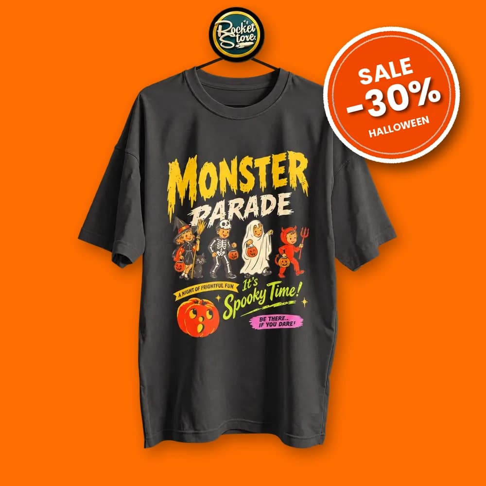 Camiseta Monster Parade - Trick or Treaters