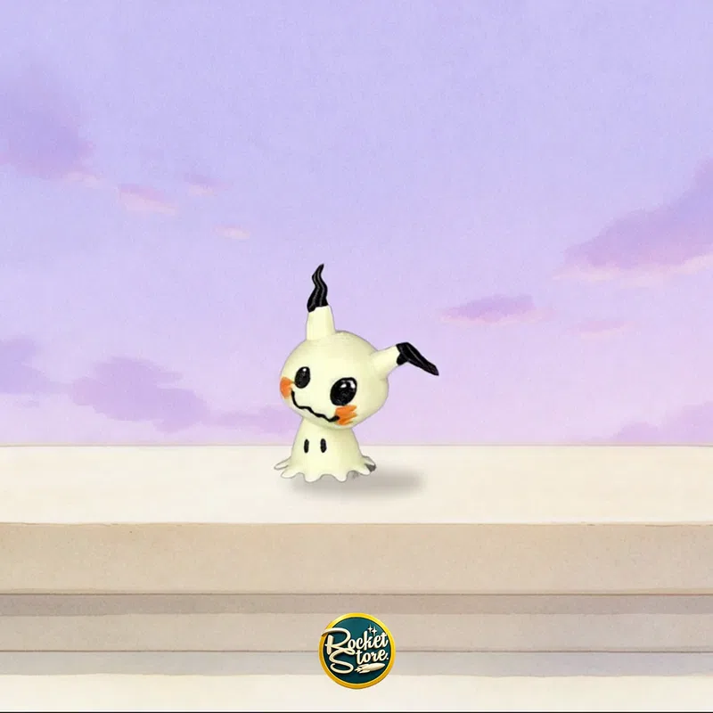 Figura Pokémon Mimikyu #778 - Impresión 3D 1" (animación 360°)