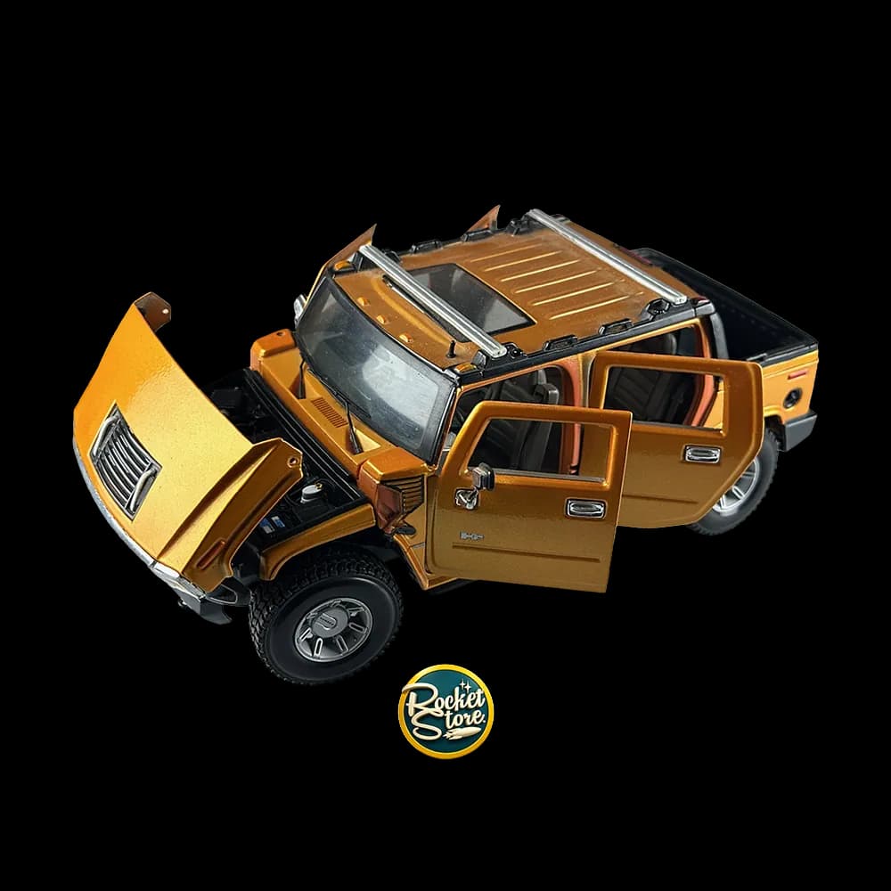 Hummer H2 SUT Naranja Escala 1:18