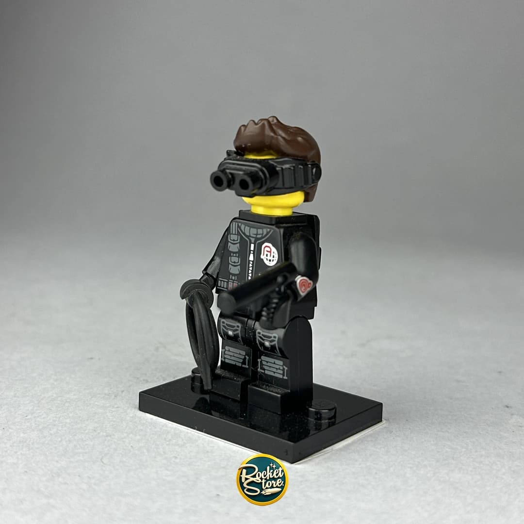 Minifigura LEGO Agente Secreto con Visor Nocturno Serie 16