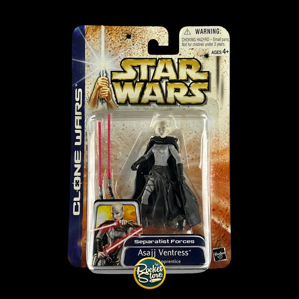 Star Wars Clone Wars - Asajj Ventress Sith Apprentice (Hasbro 2003)