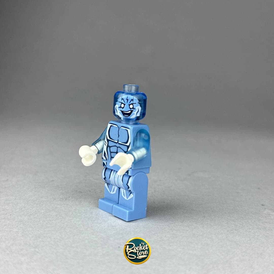 Minifigura LEGO Criatura de Hielo Traslúcida Serie 16