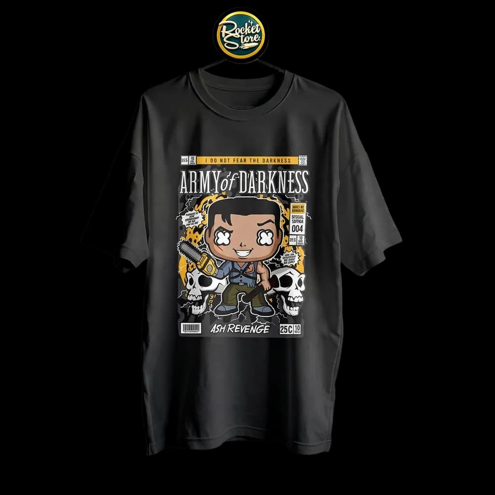Camiseta Army of Darkness - Ash Williams Revenge Comic