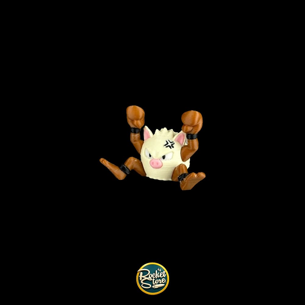 Figura Pokémon Primeape #057 - Impresión 3D 2"