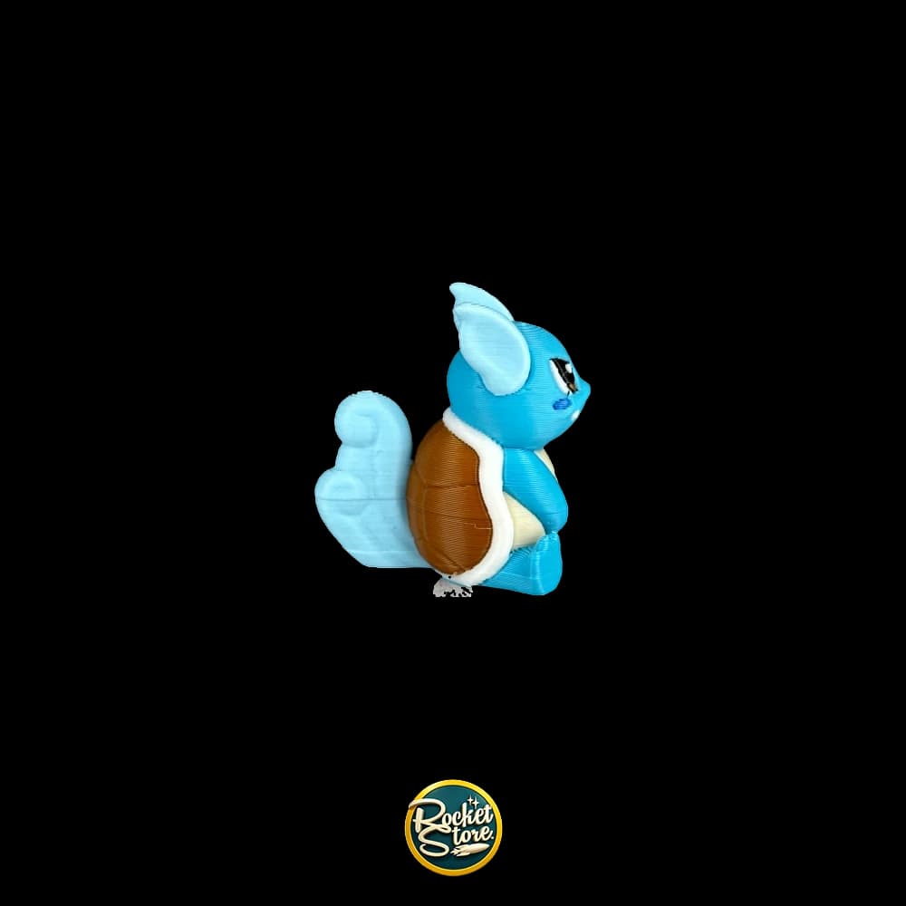 Figura Pokémon Wartortle #008 - Impresión 3D 2"