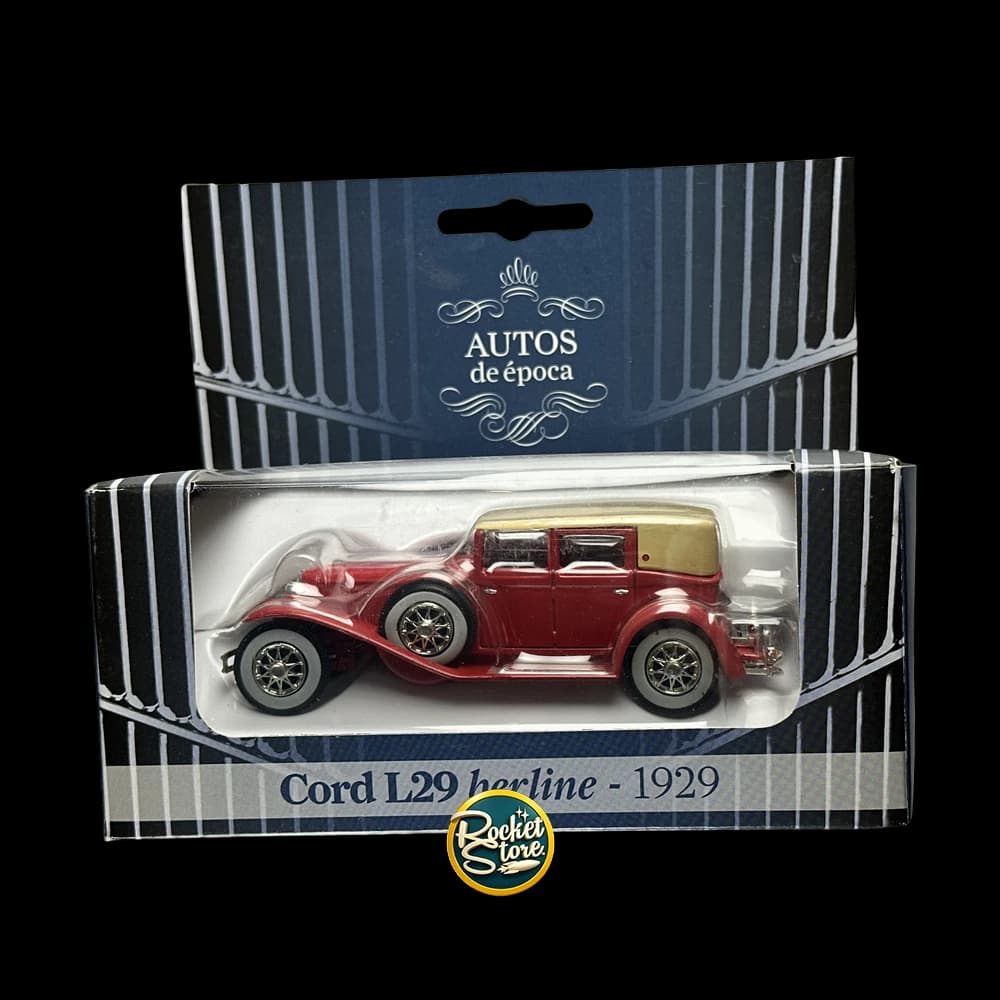 Autos de Época 1:43 - Cord L29 berline 1929 en Caja Vitrina