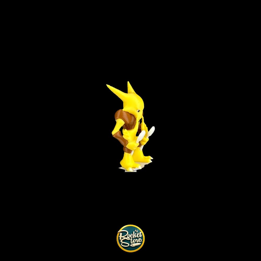 Figura Pokémon Alakazam #065 - Impresión 3D 2"