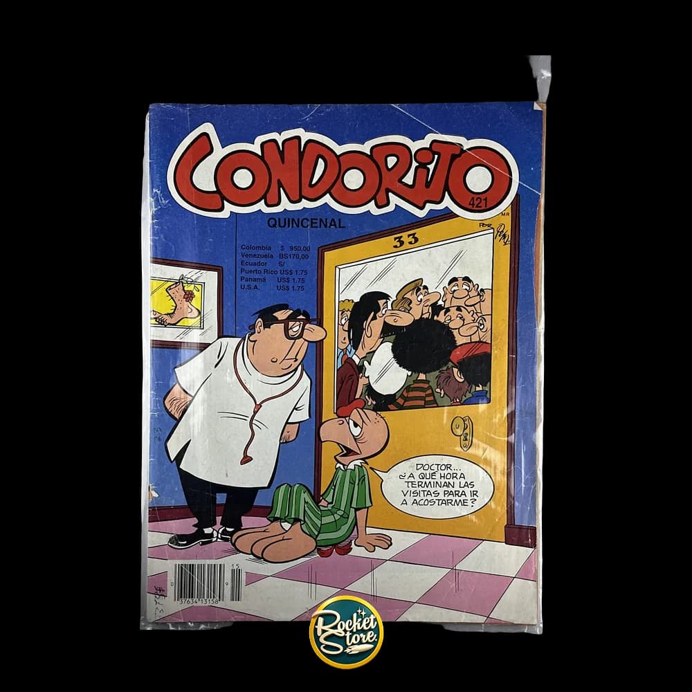 Revista Condorito N° 421 - Hora de Visitas