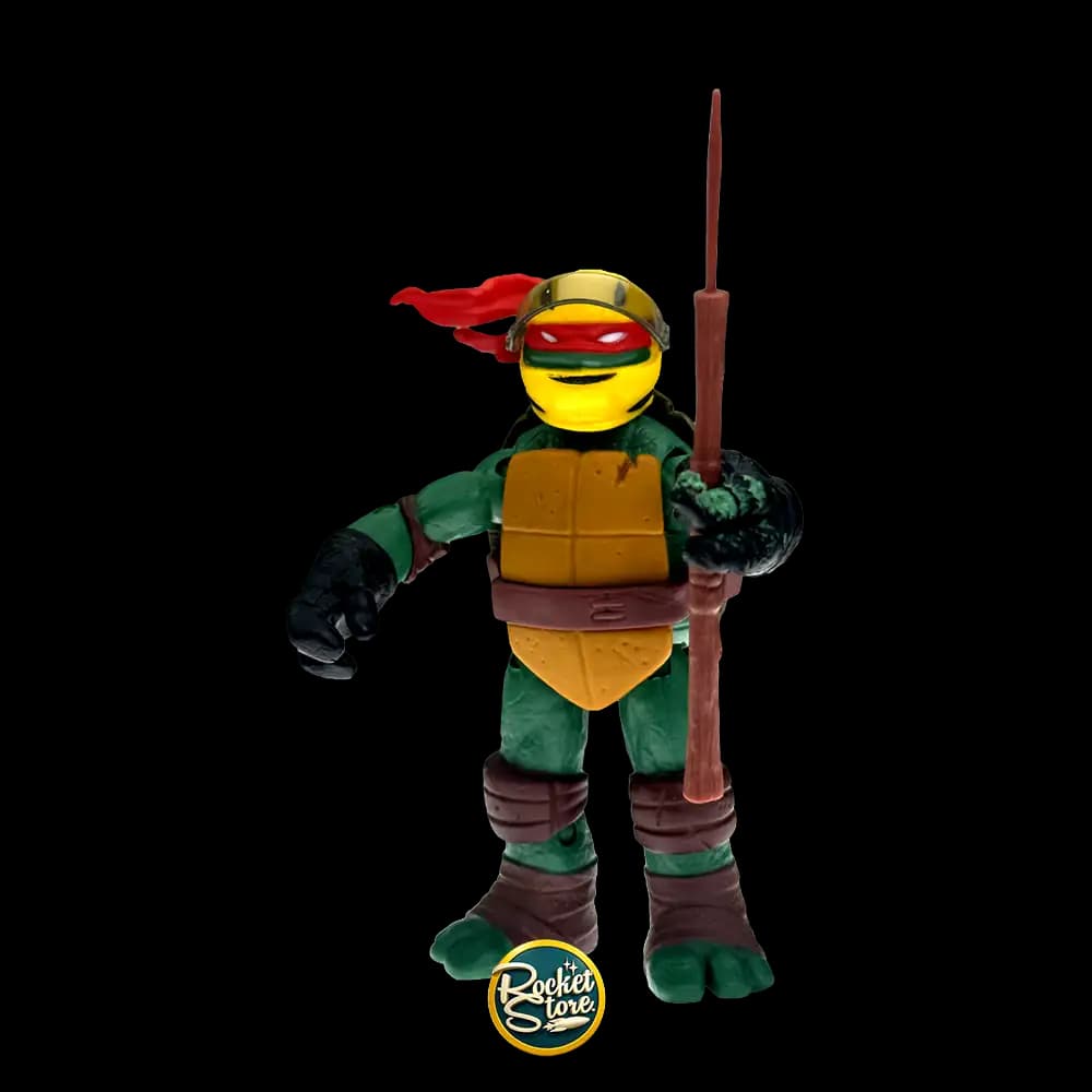 Figura TMNT Raphael Mutant Mayhem Caos Mutante Escala 7"
