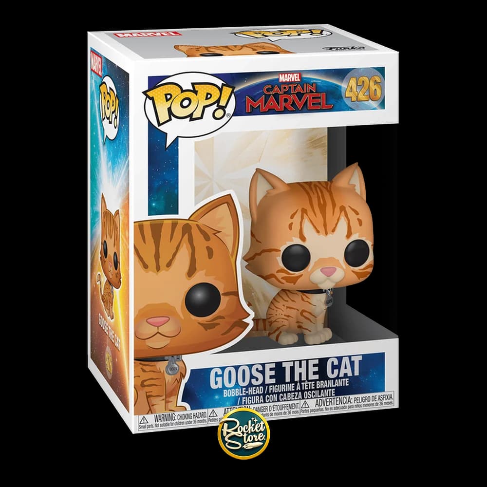 Funko Pop! Marvel Captain Marvel #426 - Goose the Cat