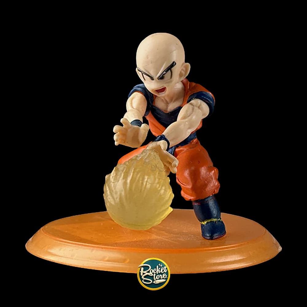 Figura Dragon Ball Krilin con Base 3"