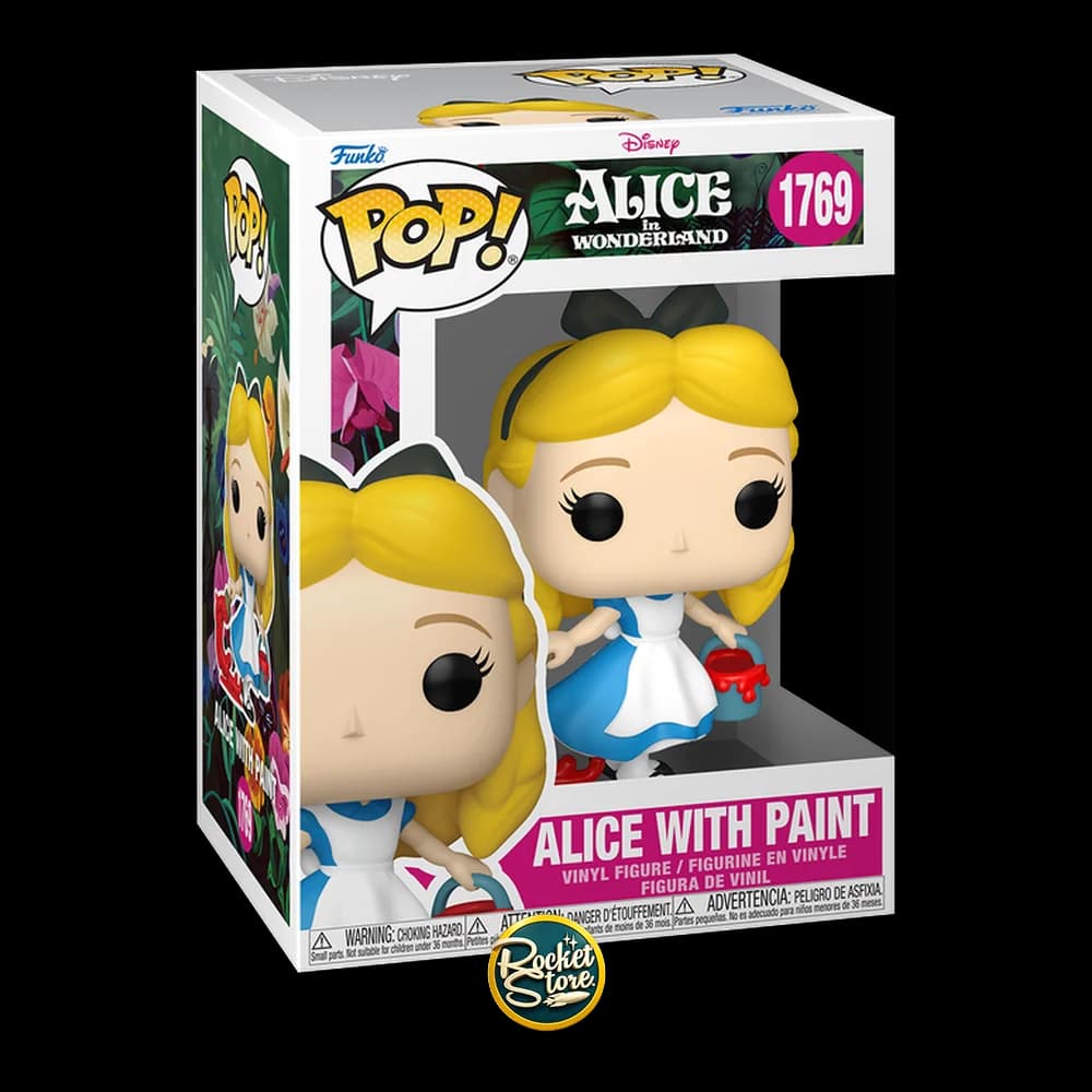 Funko Pop! Disney Alice in Wonderland #1769 - Alice with Paint