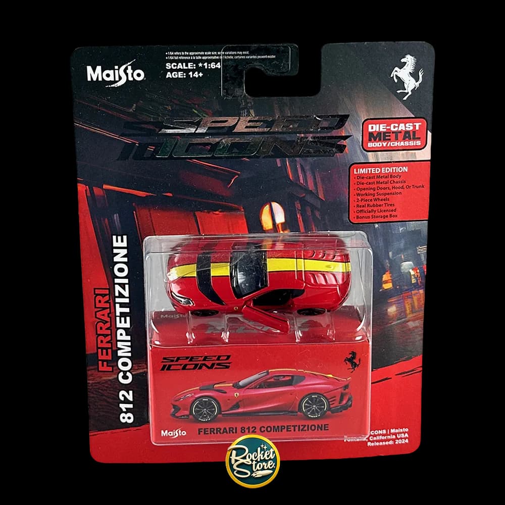 ESCALA 1:64 FERRARI 812 COMPETIZIONE