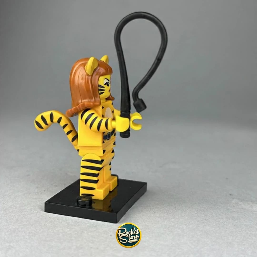 Minifigura LEGO Tiger Woman Serie 14 Monstruos