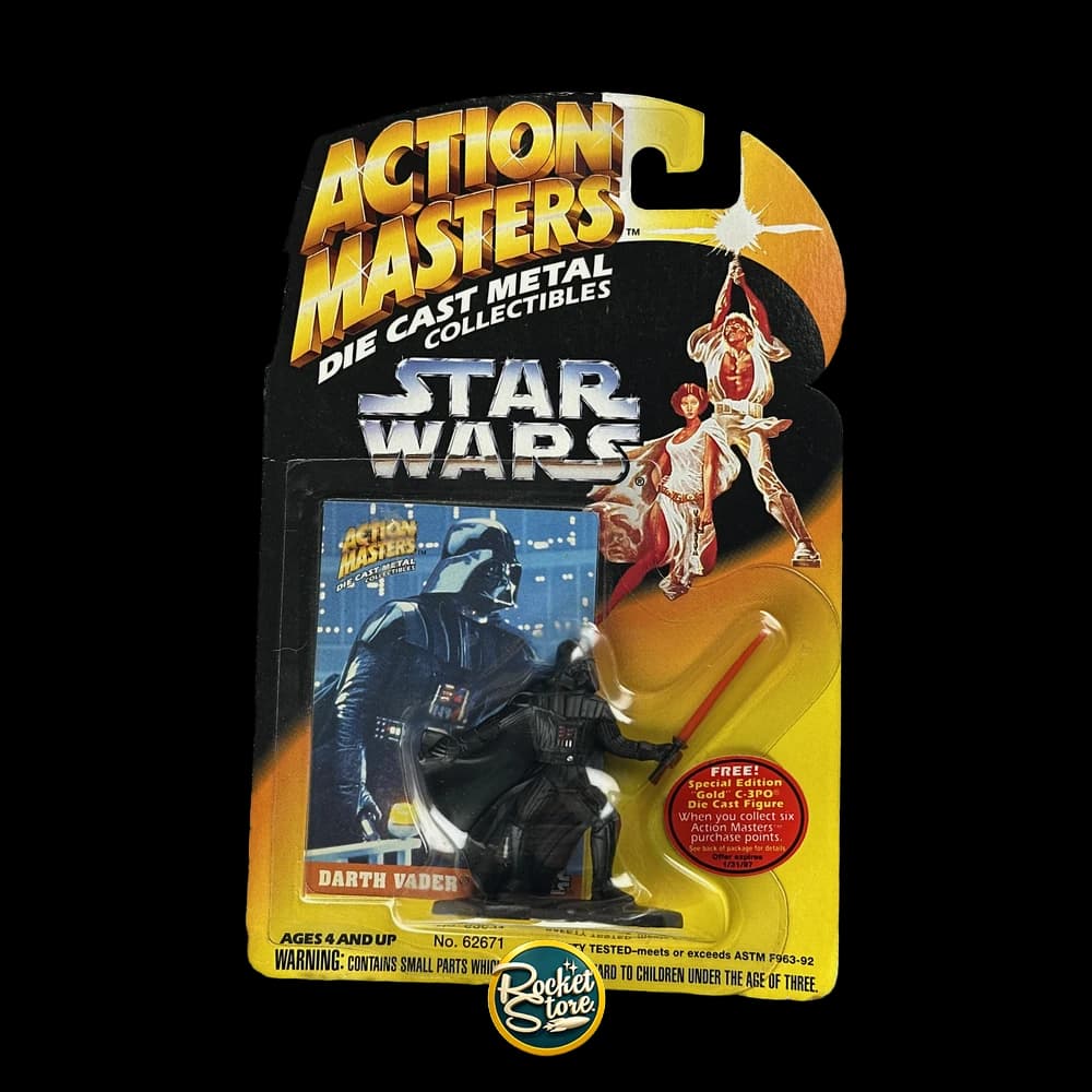 Star Wars Action Masters Die Cast Metal - Darth Vader (Kenner 1994)