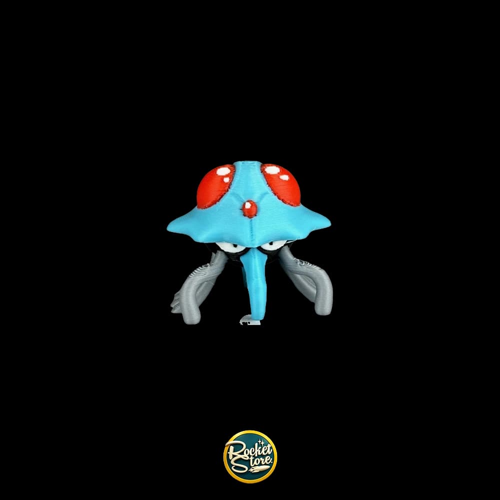 Figura Pokémon Tentacruel #073 - Impresión 3D 2"