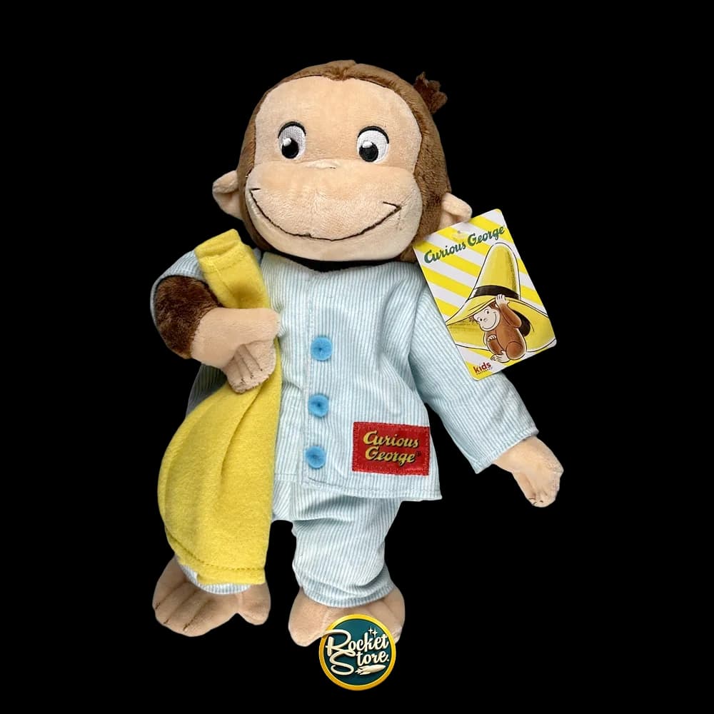 Peluche Curious George en Pijama