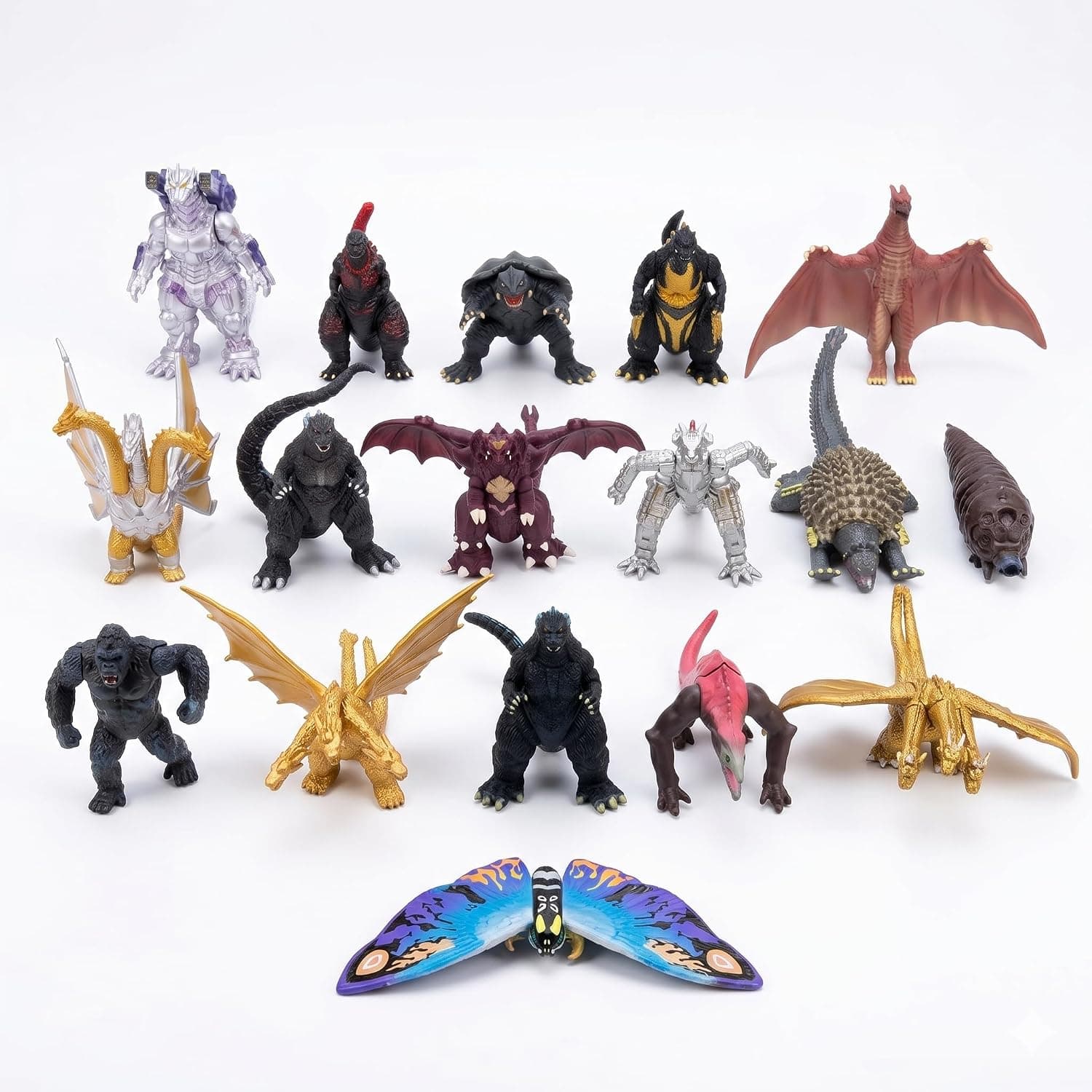 Colección de 18 minifiguras kaiju Godzilla