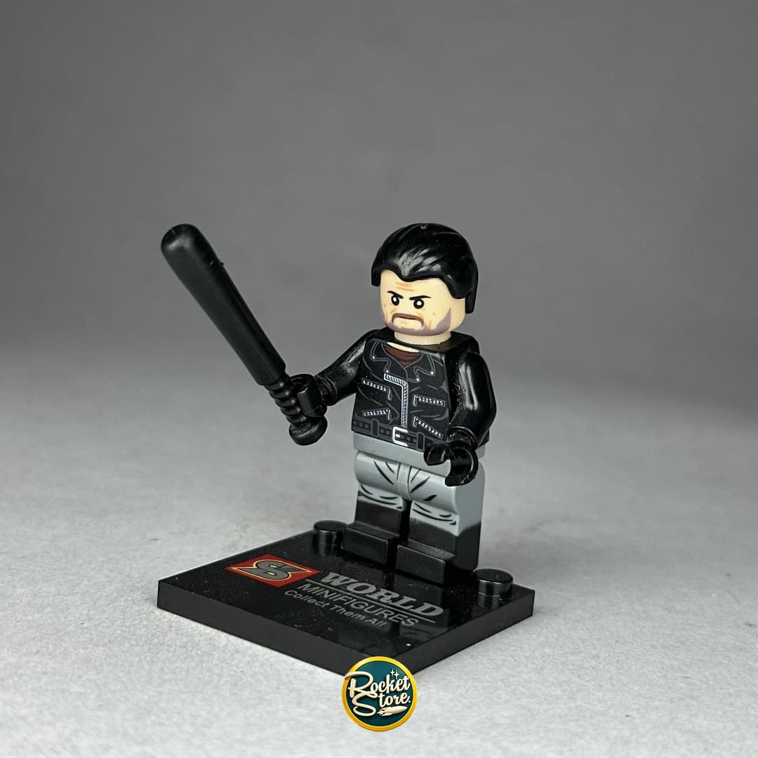 Minifigura tipo LEGO Negan con Bate Lucille The Walking Dead