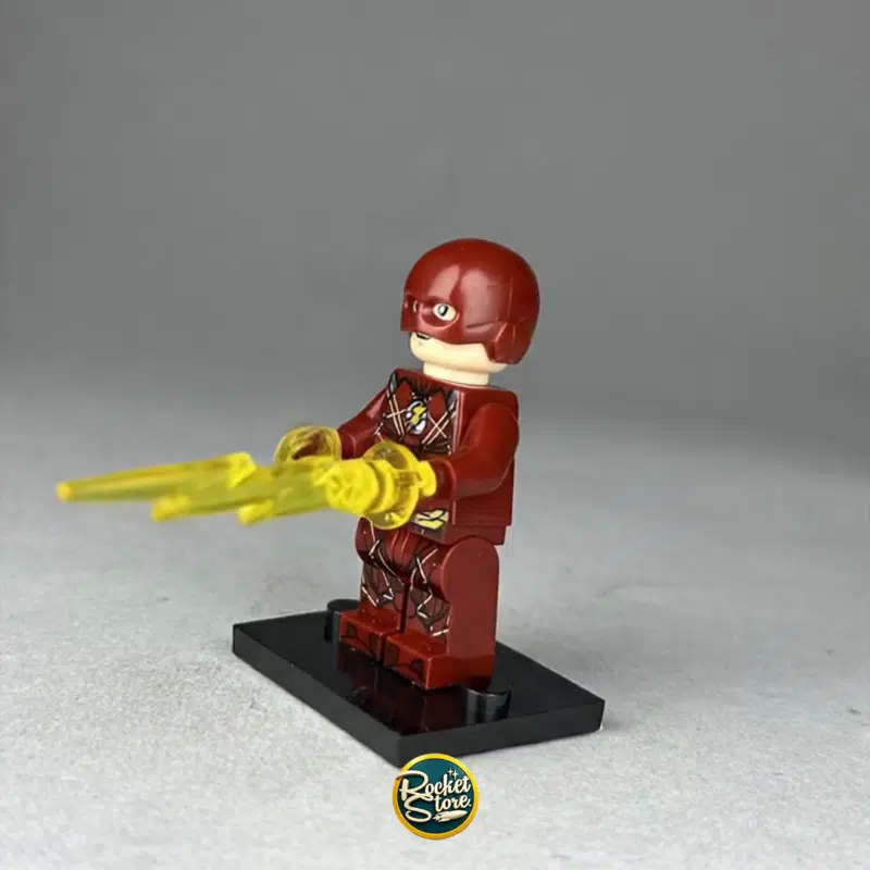 Minifigura tipo LEGO DC Comics The Flash Rayo de Fuerza de Velocidad