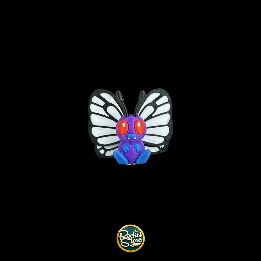 Figura Pokémon Butterfree #012 - Impresión 3D 2"