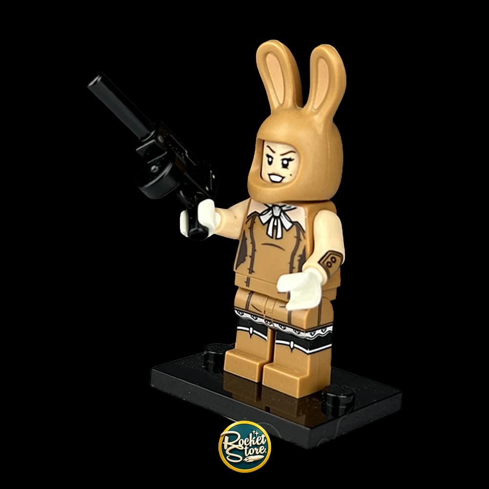 Minifigura LEGO March Harriet con Ametralladora Batman Movie