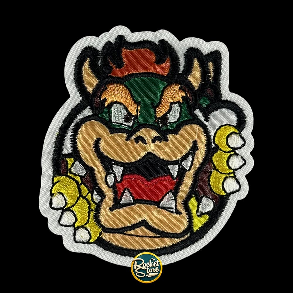 Parche Super Mario - Bowser Rugiendo