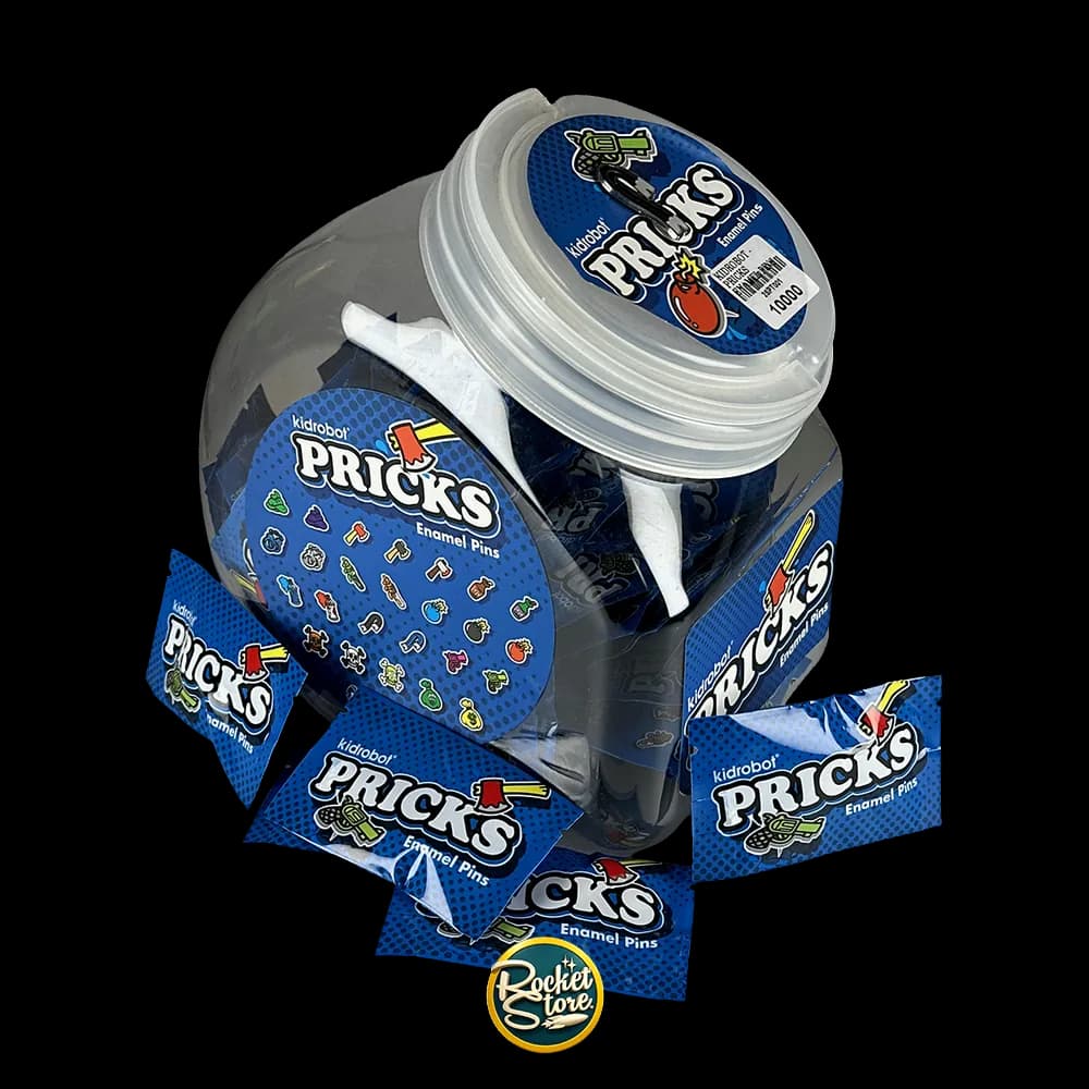 KIDROBOT - PRICKS ENAMEL PINS